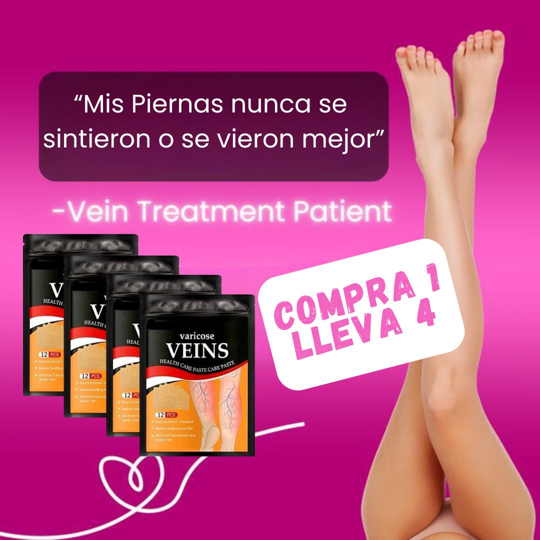 Pack Parches Para Varices X4