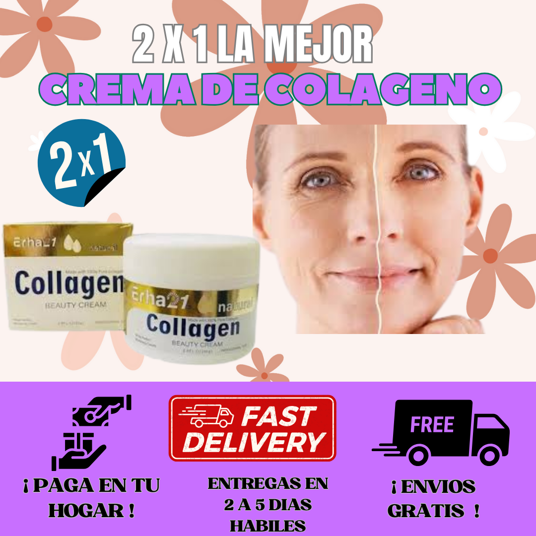 Crema Colageno Blanqueadora facial