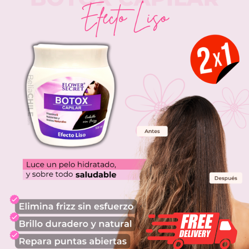 Botox Capilar Efectivo Liso 500ml